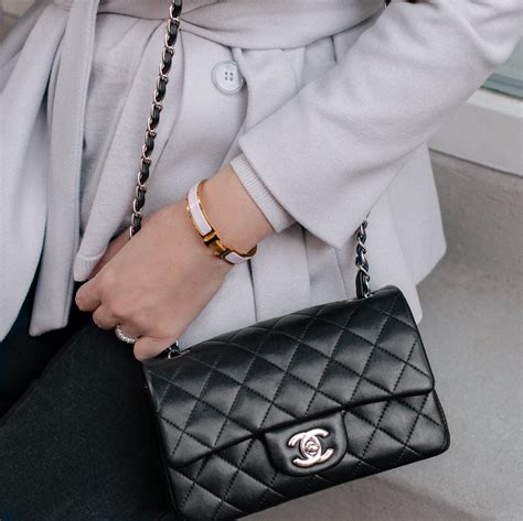 chanel black rectangular mini|Chanel mini price.